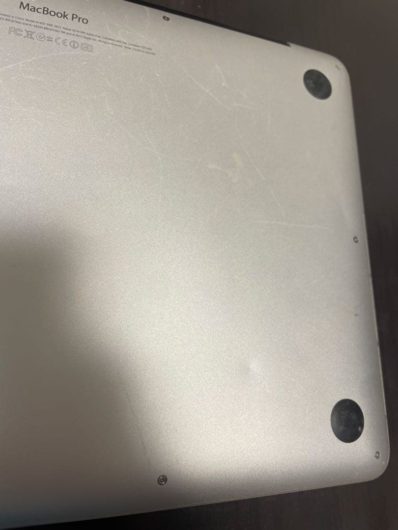 現状品 アップル マックブック プロ A1425 2013年 ジャンク