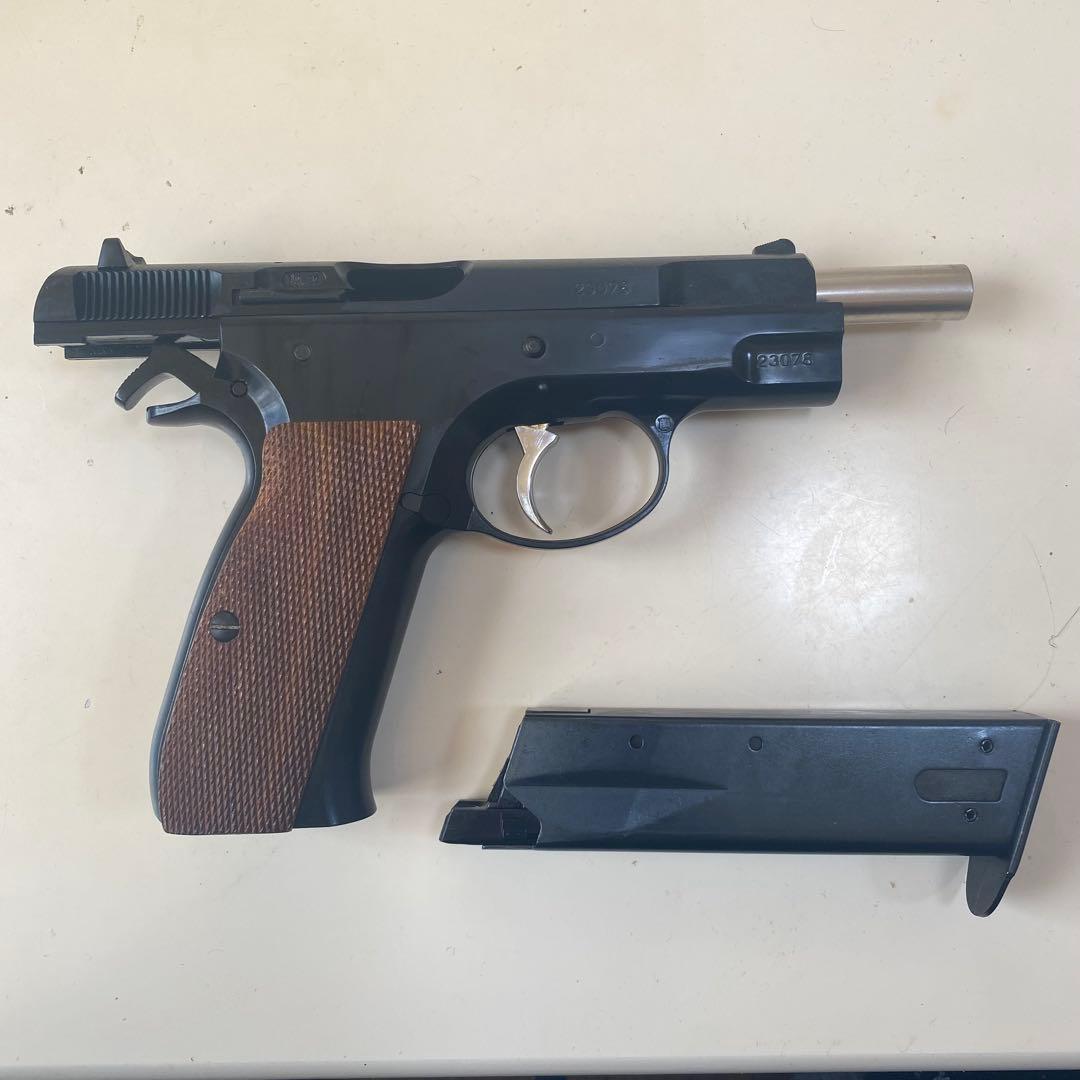 MGC cz75 ブローバック　ガスガン 木グリ