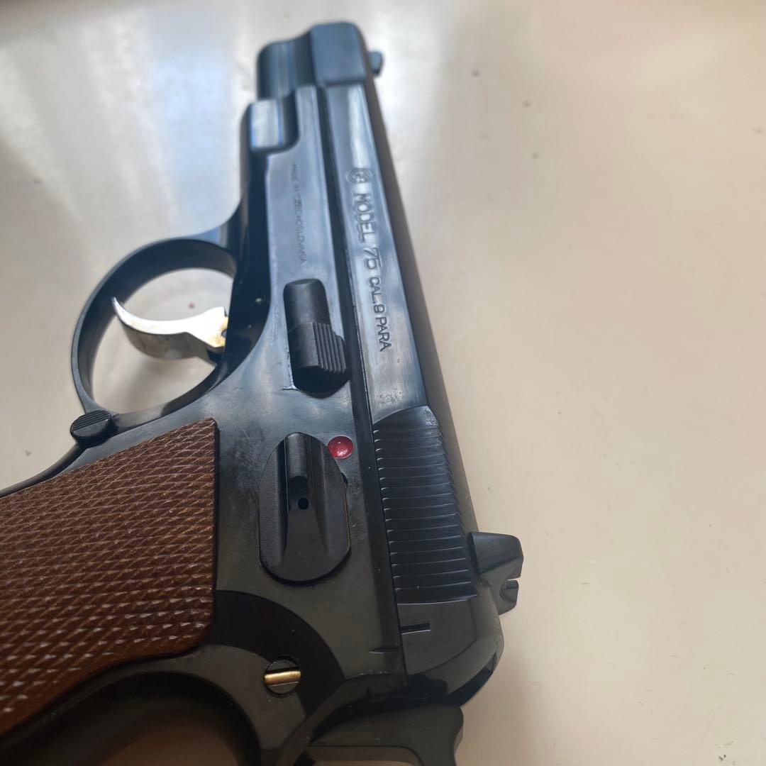 MGC cz75 ブローバック　ガスガン 木グリ