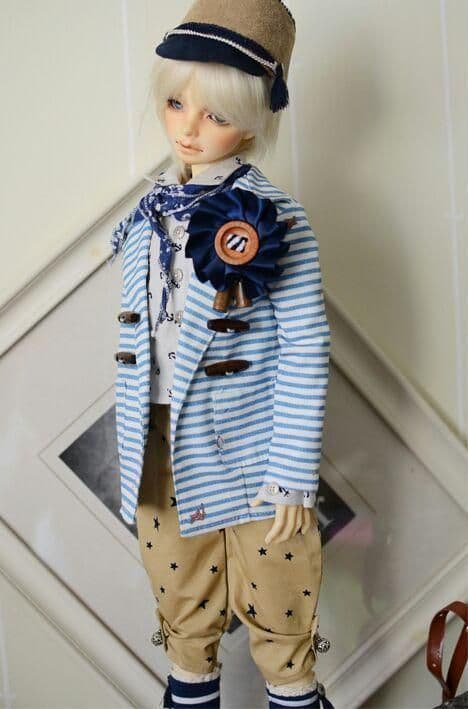 F48 BJD　1/4 ドール 衣装 人形服 8点セット　ハンドメイド