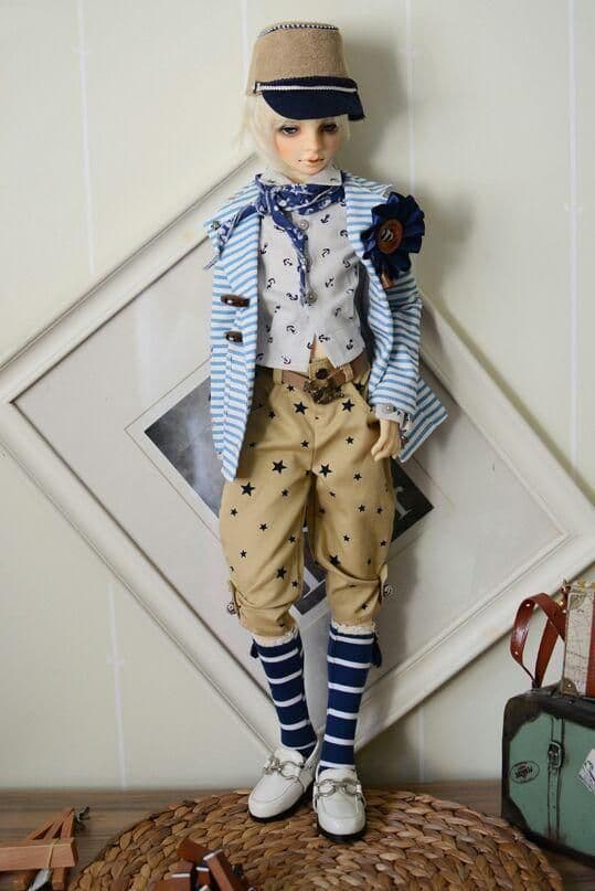 F48 BJD　1/4 ドール 衣装 人形服 8点セット　ハンドメイド