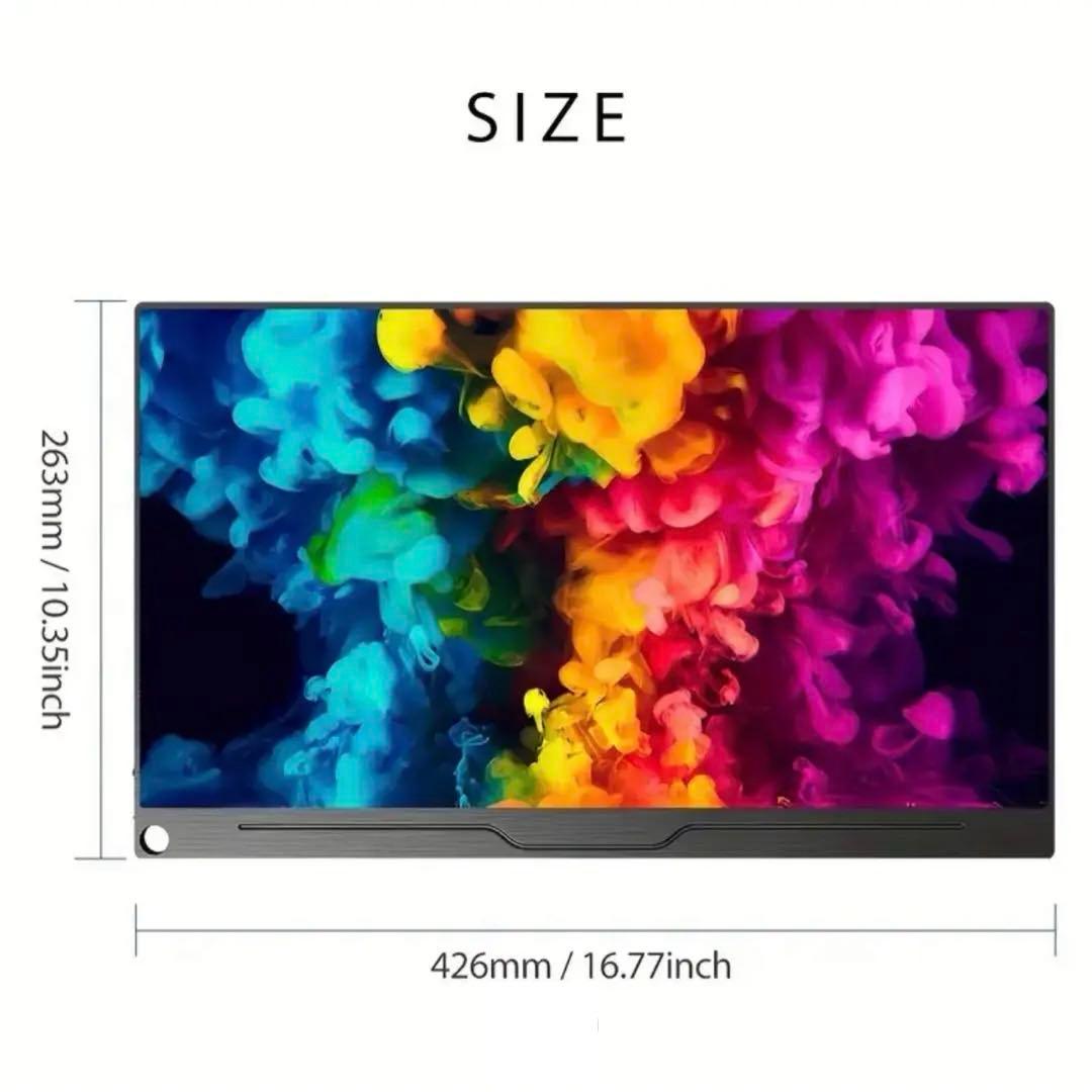 【新品未使用】18.5インチ ポータブルモニター / FHD 120Hz