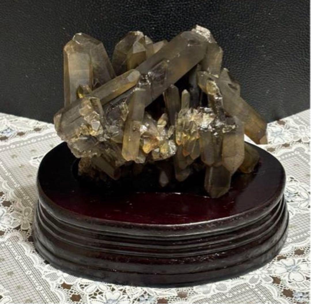 値下げ中‼️ 天然スモーキークォーツクラスター