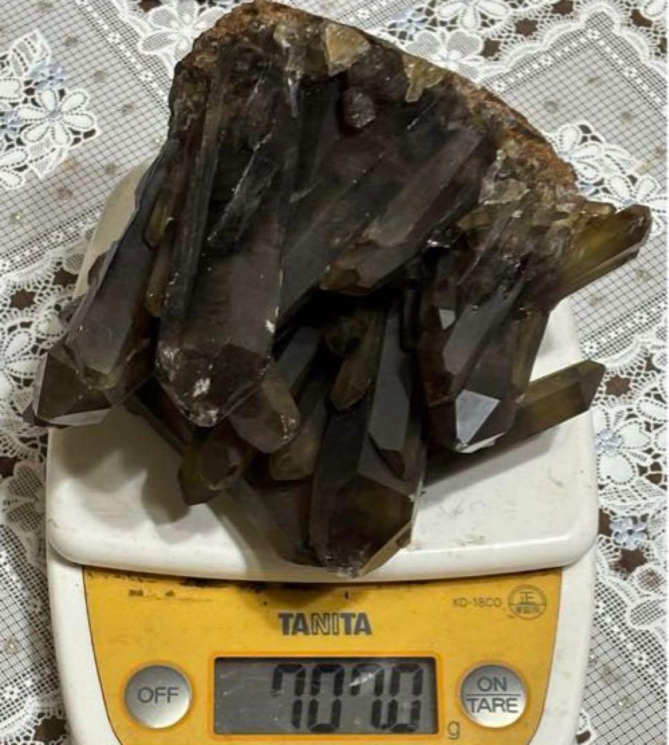 値下げ中‼️ 天然スモーキークォーツクラスター