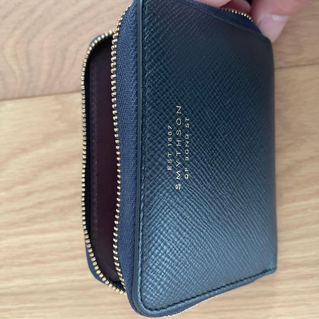 スマイソン　パナマ　レザー財布
