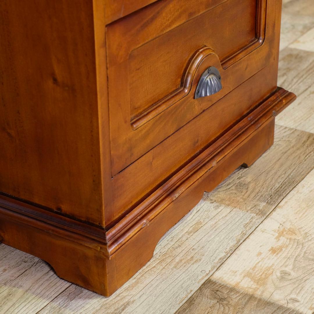 I 新品 アジアン チェスト マホガニー コロニアル カントリー 収納 天然木