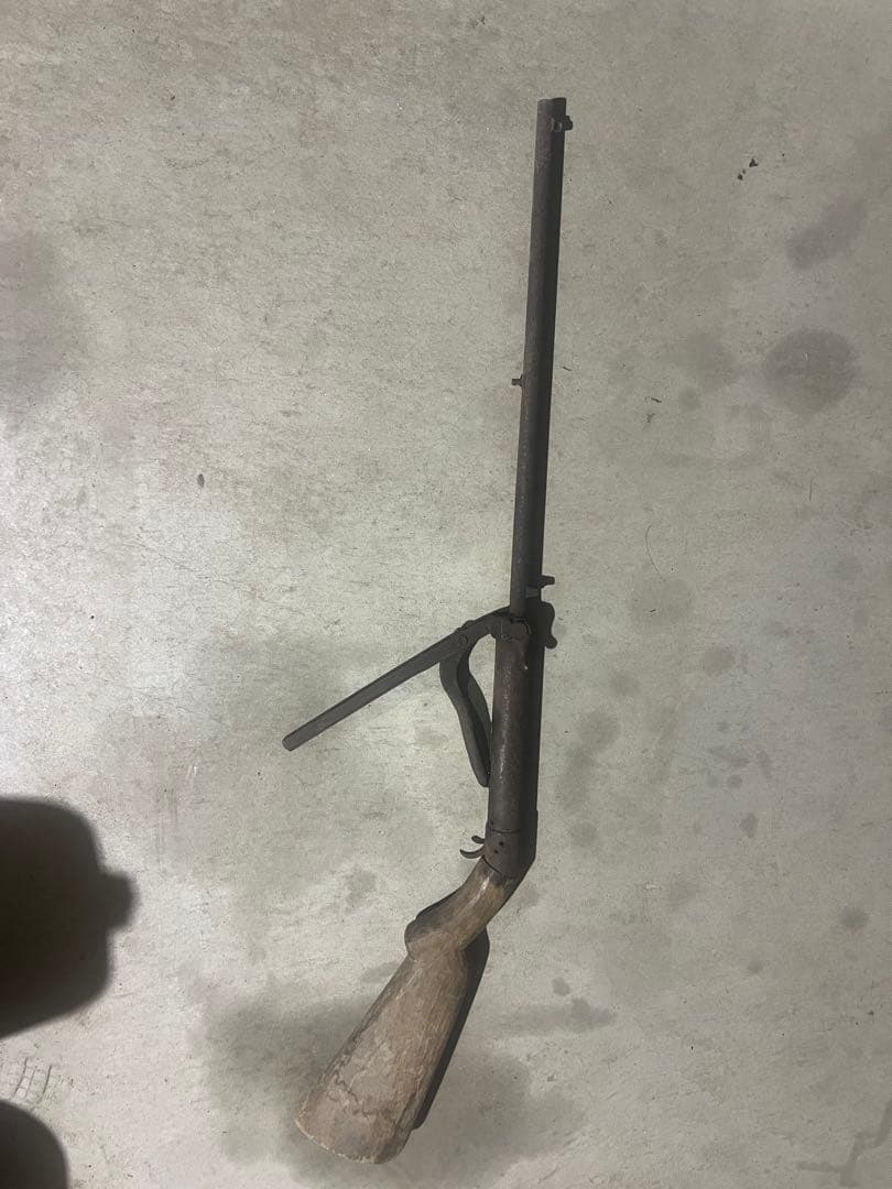 鑑賞用　装飾銃　レトロデザインモデルガン 中折れ式空気銃