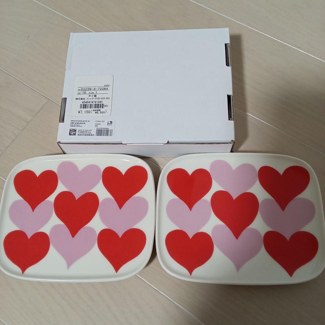 新品 marimekko マリメッコ シュダメット マグ＆プレート ４点SET