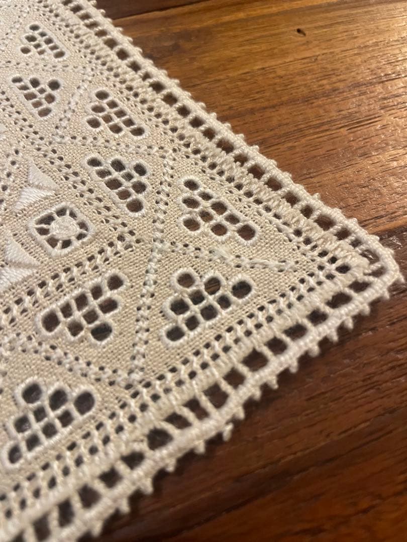 【アンティークレース】レフカラレース キプロス 伝統工芸 刺繍 レフカリティア