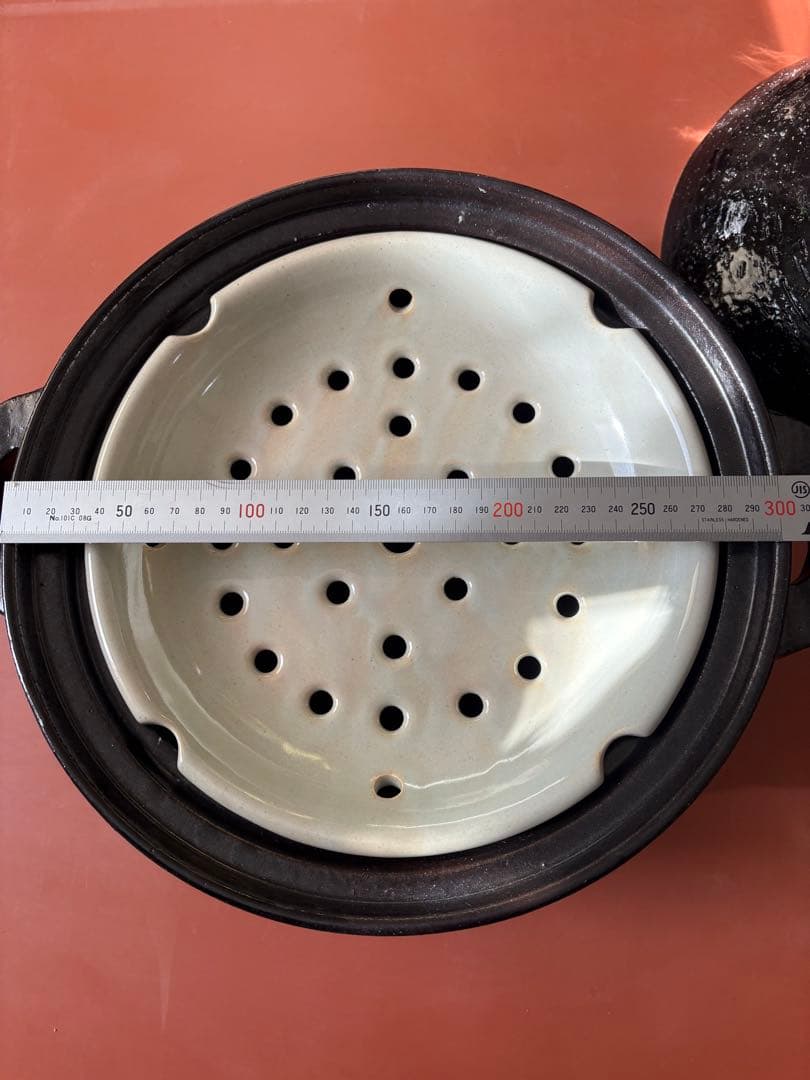 伊賀焼長谷園　 ヘルシー蒸し鍋 黒　卓上調理　炊飯土鍋✕蒸し料理　陶製すのこ