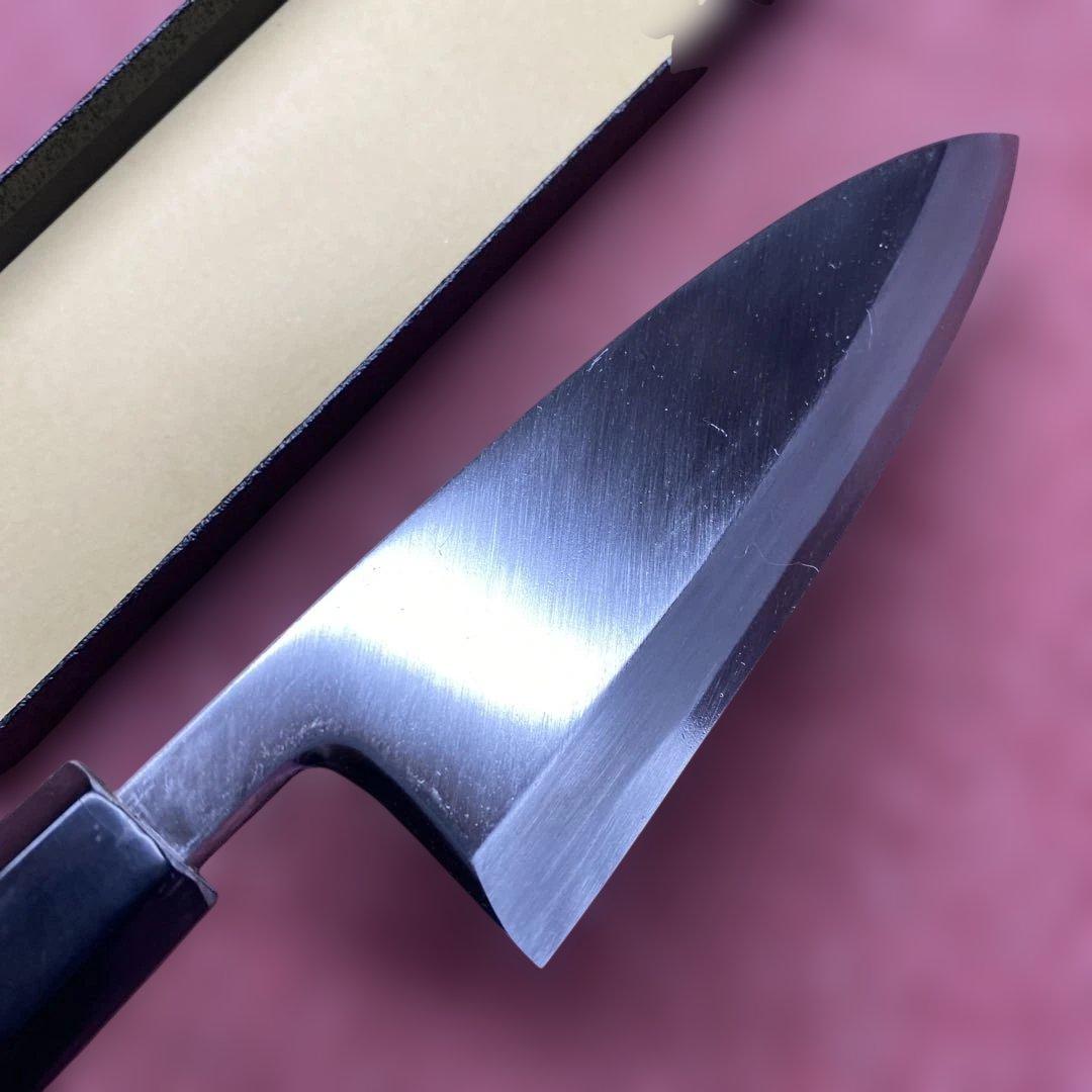 青二鋼　出刃包丁　150㎜ 5寸