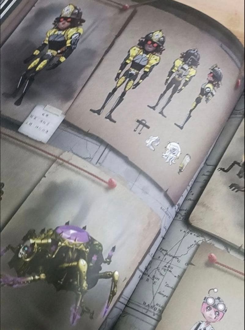 新品 第五人格 IDENTITY V 設定資料集 イラスト集 専用箱付 図鑑