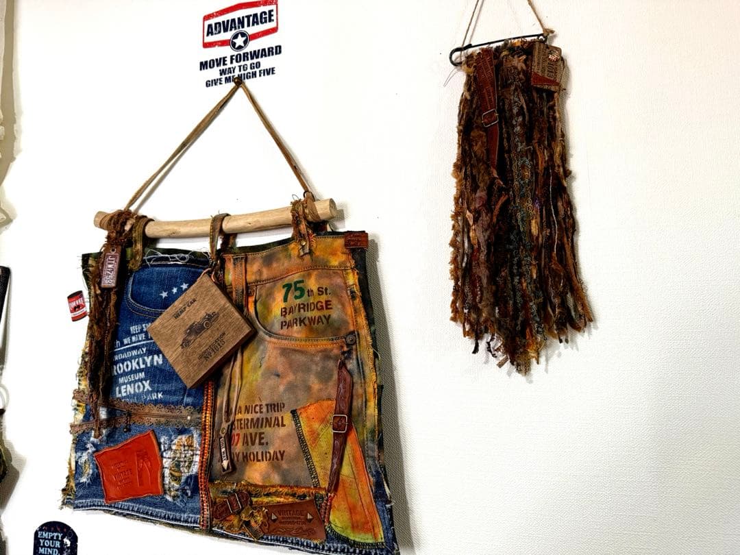 ミィさま❤️タペストリー風両面タイブ‪ෆ‪.*・゜ウォールポケット