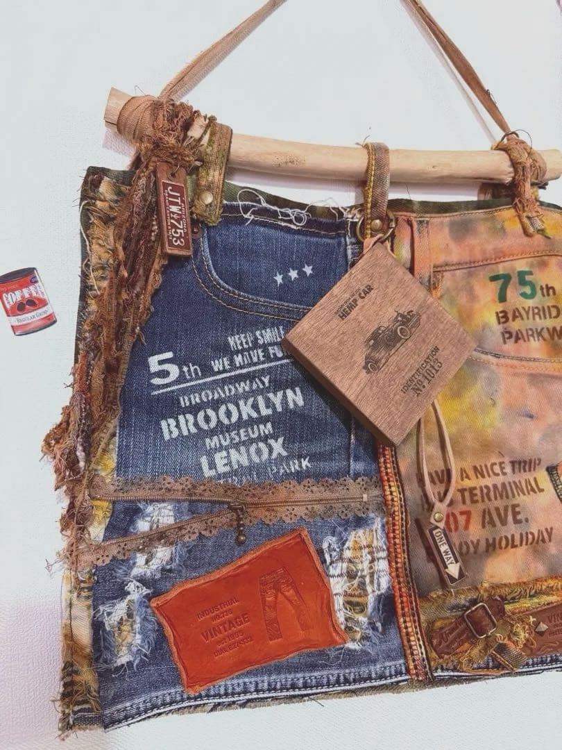 ミィさま❤️タペストリー風両面タイブ‪ෆ‪.*・゜ウォールポケット