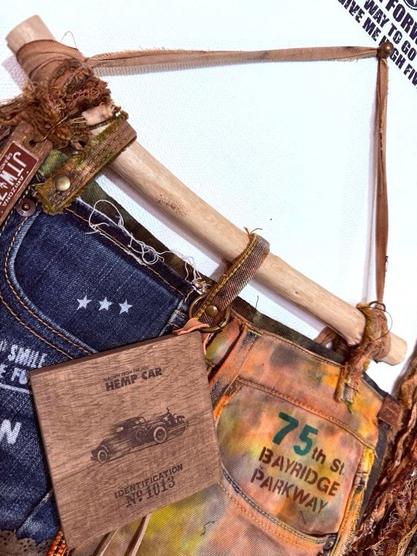 ミィさま❤️タペストリー風両面タイブ‪ෆ‪.*・゜ウォールポケット