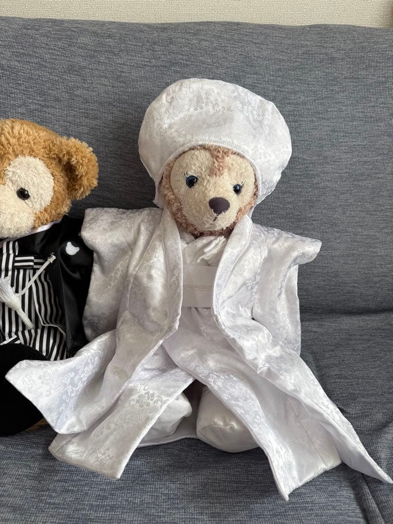 ダッフィー　シェリーメイ　結婚式　和装　衣装