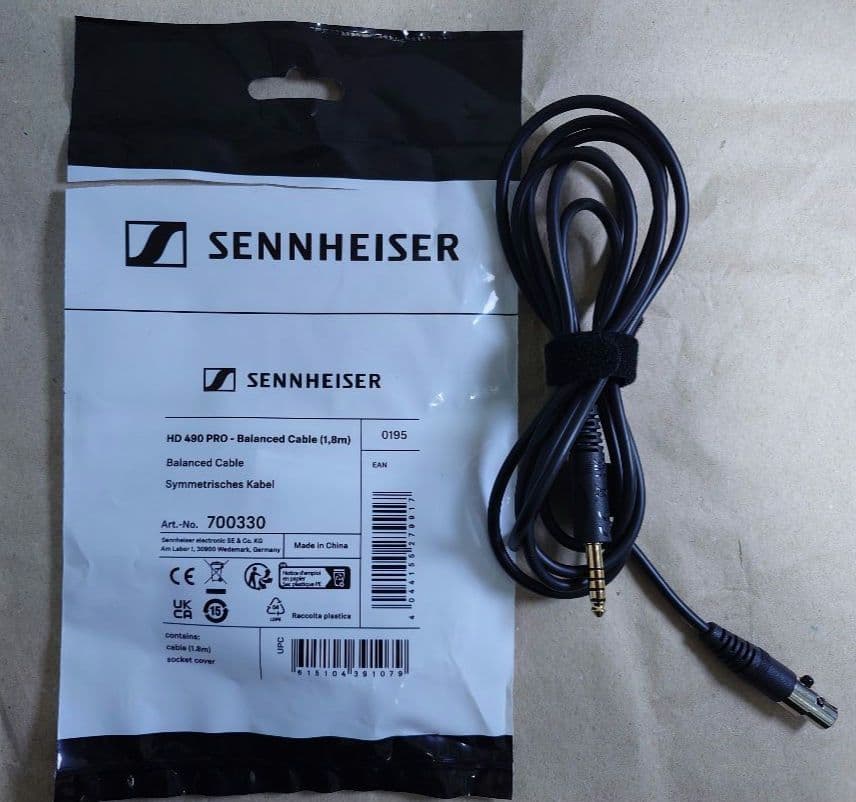 Sennheiser HD 490 PRO ＆ 4.4mmバランス接続ケーブル