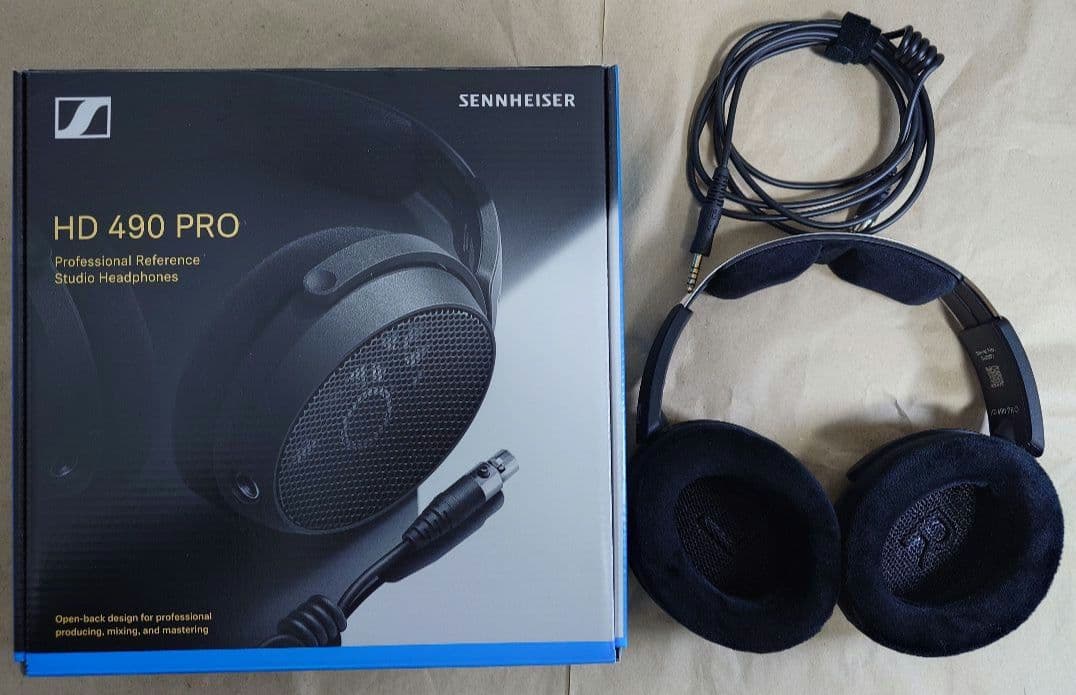 Sennheiser HD 490 PRO ＆ 4.4mmバランス接続ケーブル