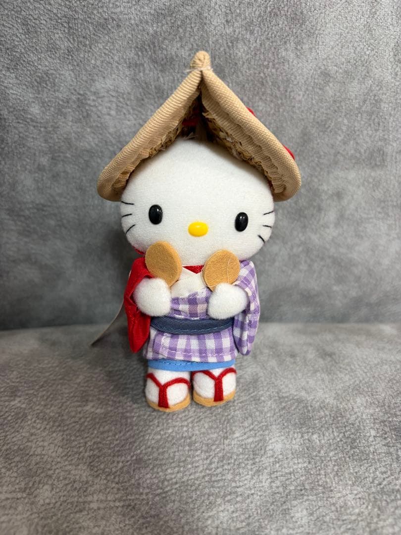 ご当地キティ 福岡限定 博多どんたく キーホルダー ぬいぐるみ　マスコット 人形