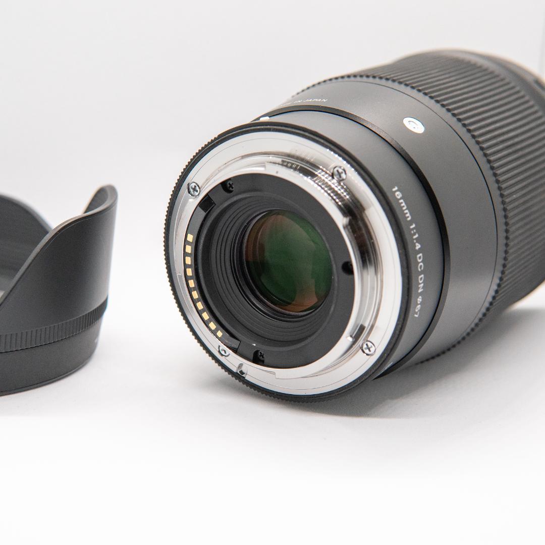 SIGMA 16mm F1.4 DC DN ソニーEマウント