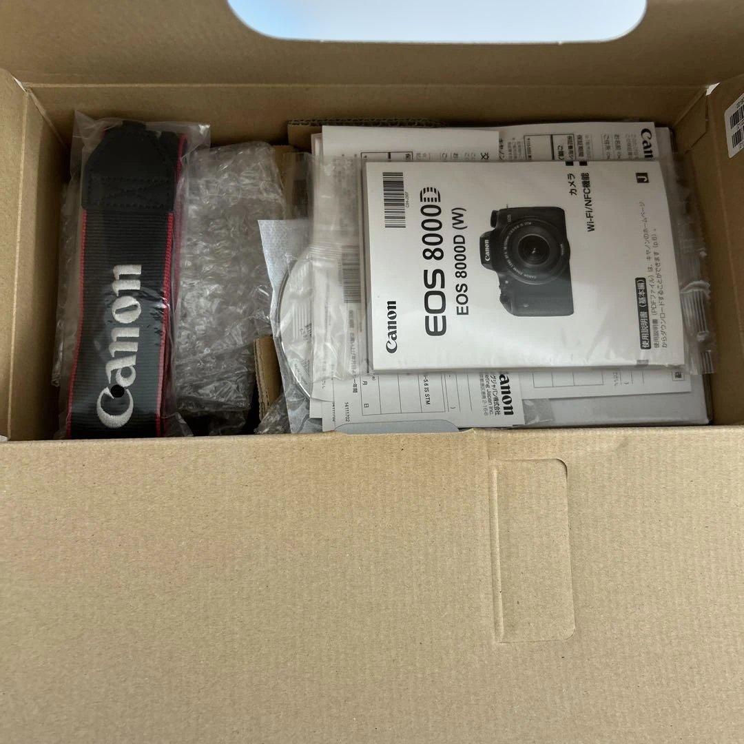 Canon EOS 8000D ダブルズームレンズキット&単焦点レンズ
