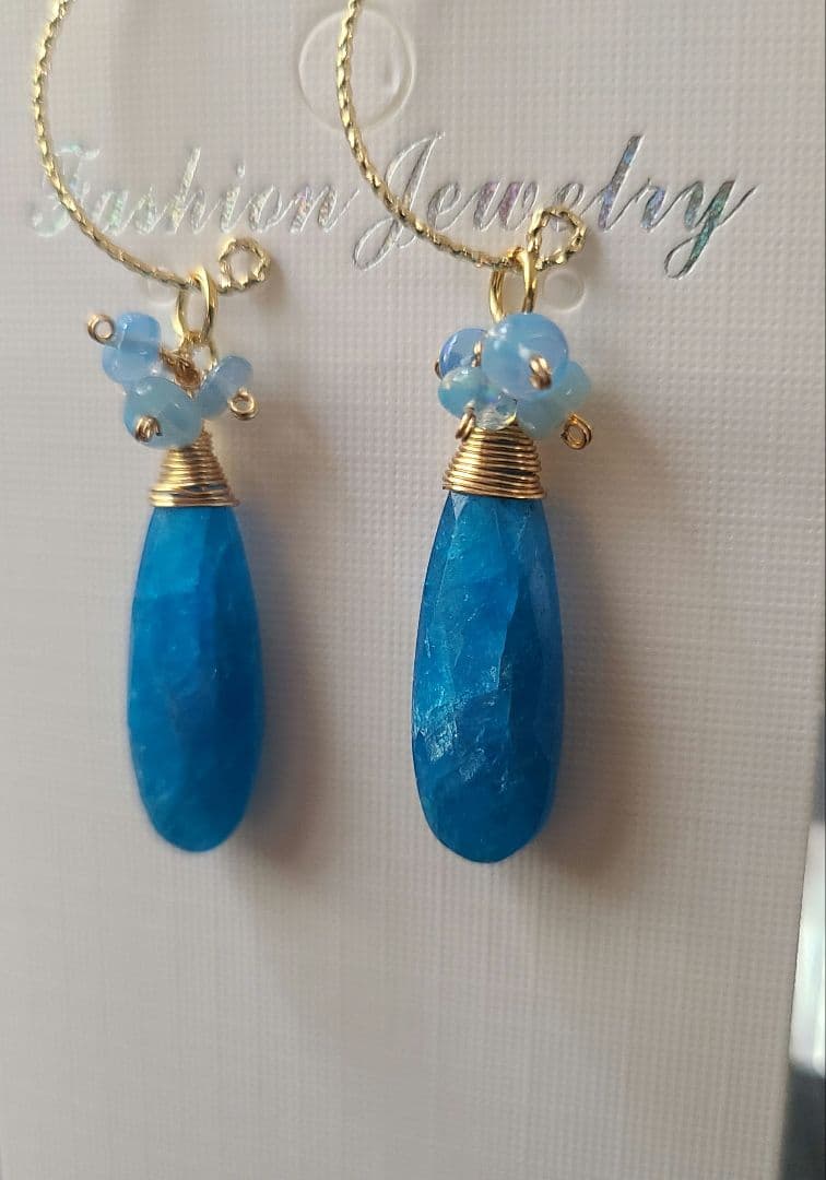 【1104】大粒ブルーアパタイト※高品質※特別価格※