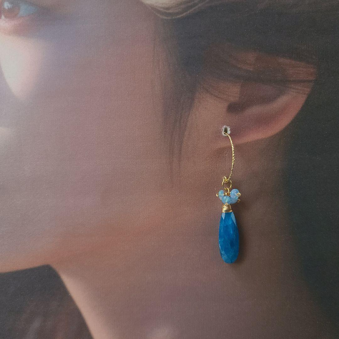 【1104】大粒ブルーアパタイト※高品質※特別価格※