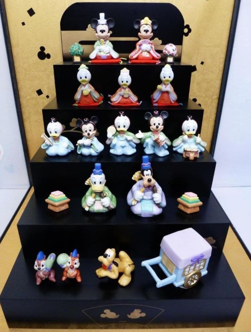 ミッキー ディズニー ひな祭り 雛人形セット