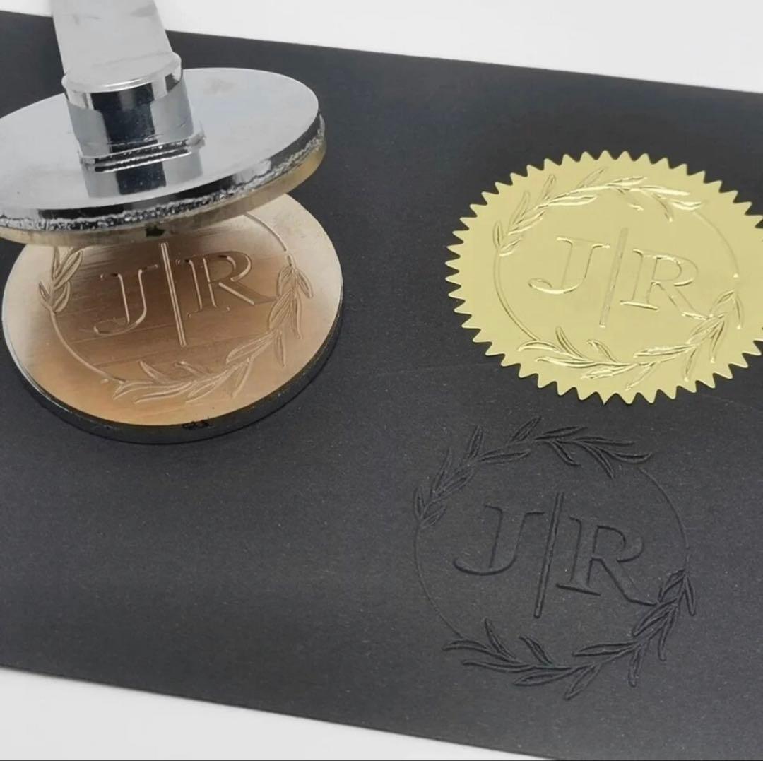 オーダーメイドエンボッサー♡デザイン入稿◎オリジナルロゴ◎オーダー◎招待状◎