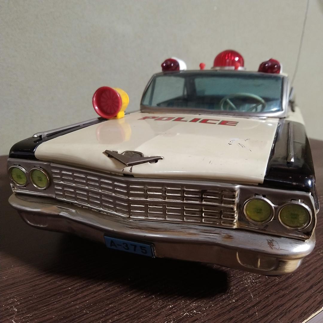 E*S様 ヨネザワ キャデラック パトカー ブリキ