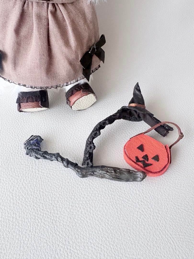 羊毛フェルト　チンチラ　ハンドメイド　猫