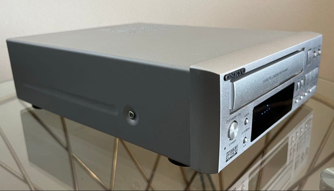 【美品】★動作品★ONKYO K-505FX カセットデッキ【リモコン付き】