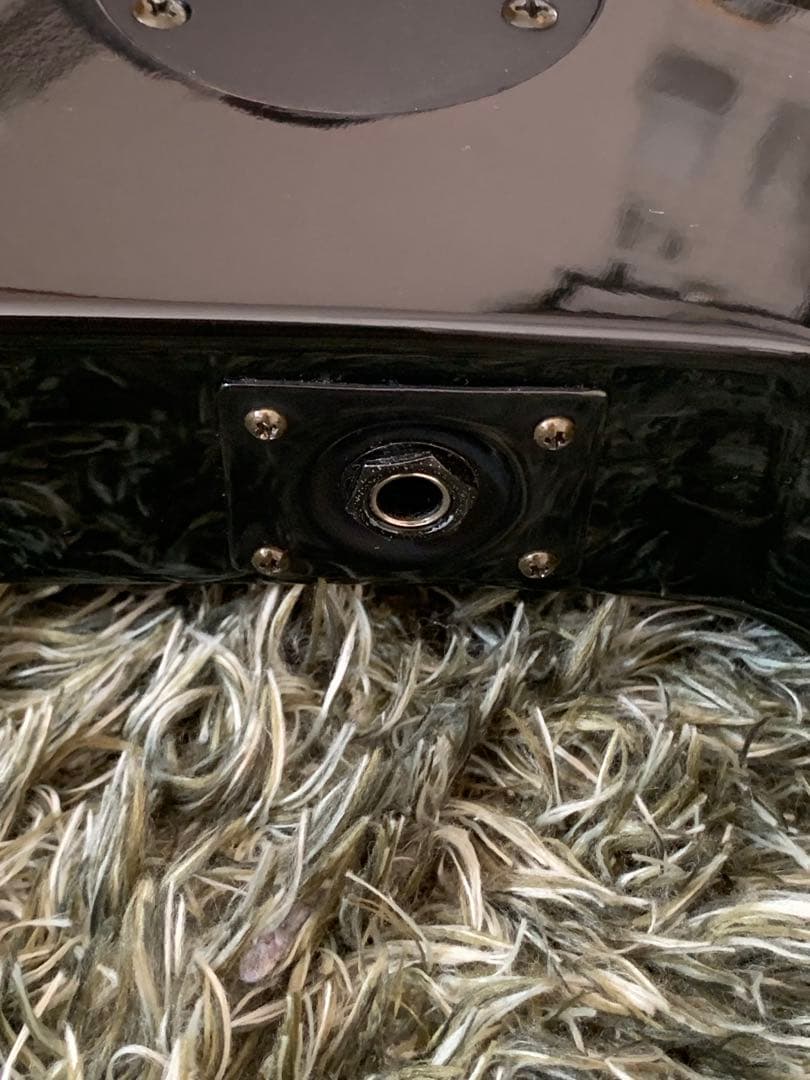 イ*キ様 JOKER ブラック Vシェイプ エレキギター