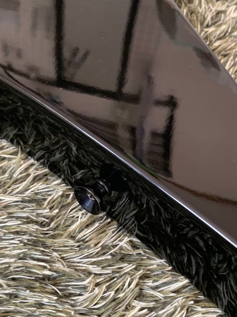 イ*キ様 JOKER ブラック Vシェイプ エレキギター