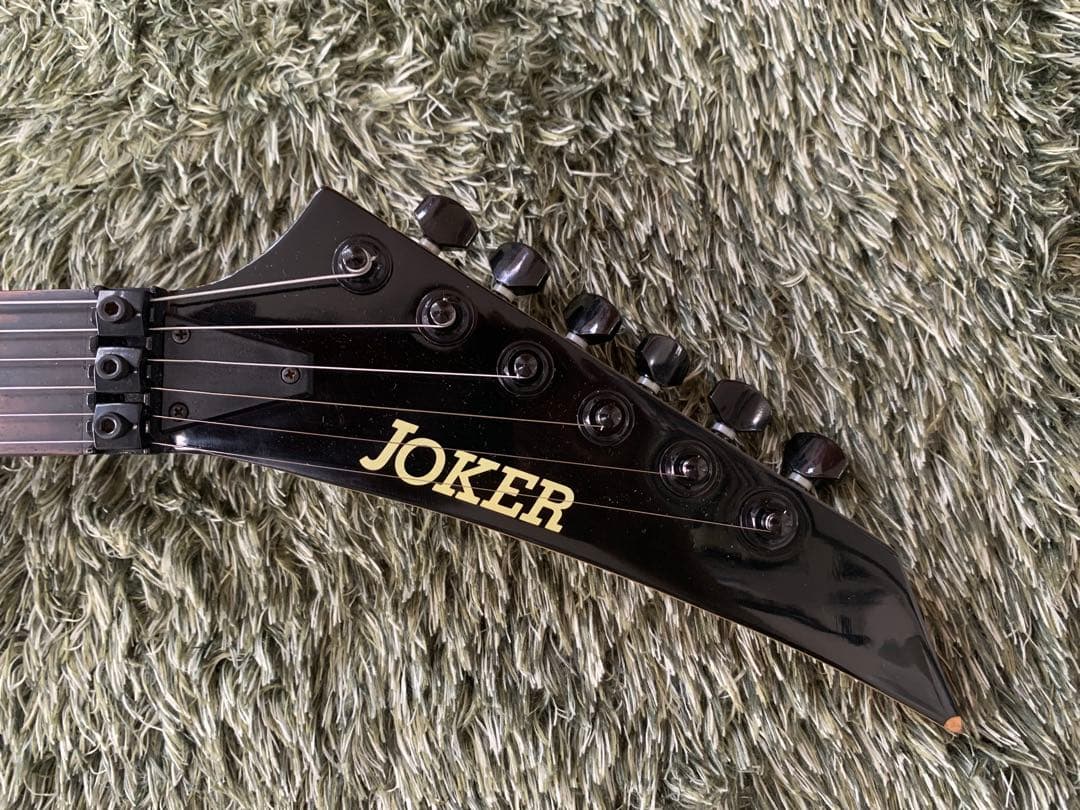 イ*キ様 JOKER ブラック Vシェイプ エレキギター