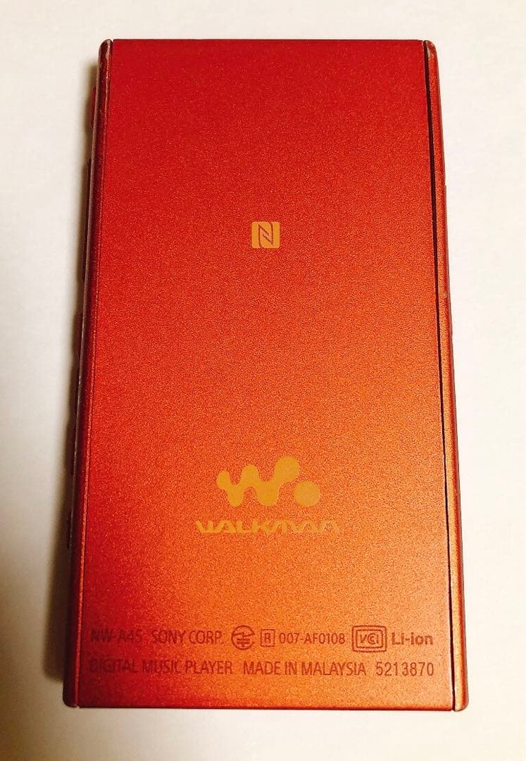SONY NW-A45 デジタルオーディオプレーヤー （トワイライトレッド）