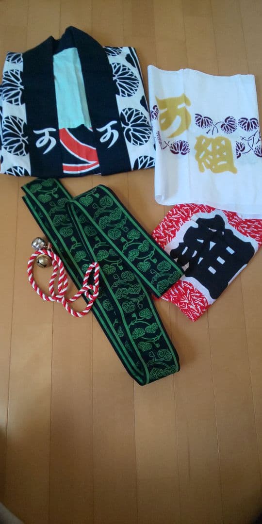 法被 帯付き 手ぬぐい セット   加茂