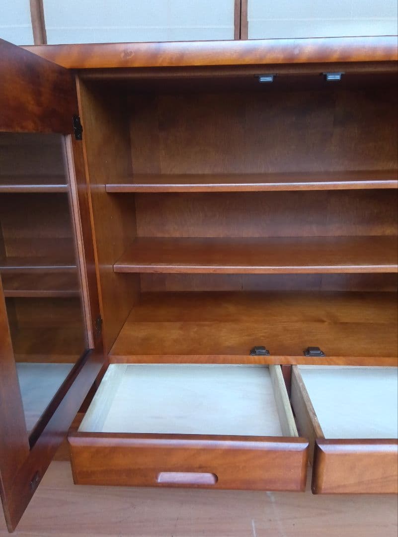 大雪木工 リビングキャビネット ローボード 北欧風家具