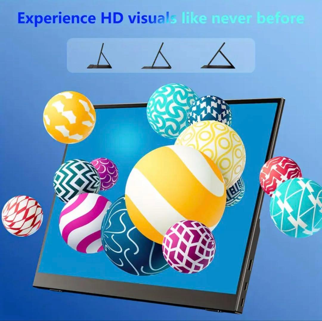 WUAWEモバイルモニター15.6インチ フルHD ポータブルモニター