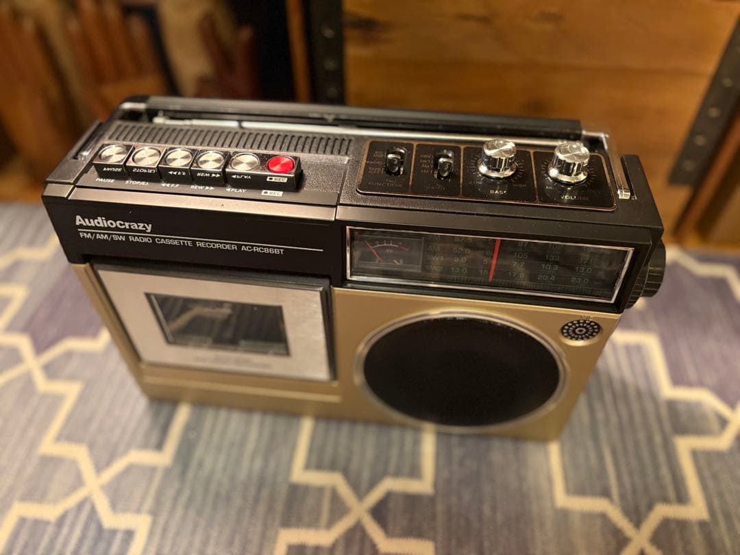 Audio Crazy 80s boombox （モノラル）