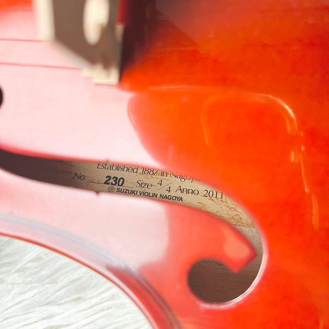 【良品】SUZUKI スズキ バイオリン No.230 4/4 2011年製