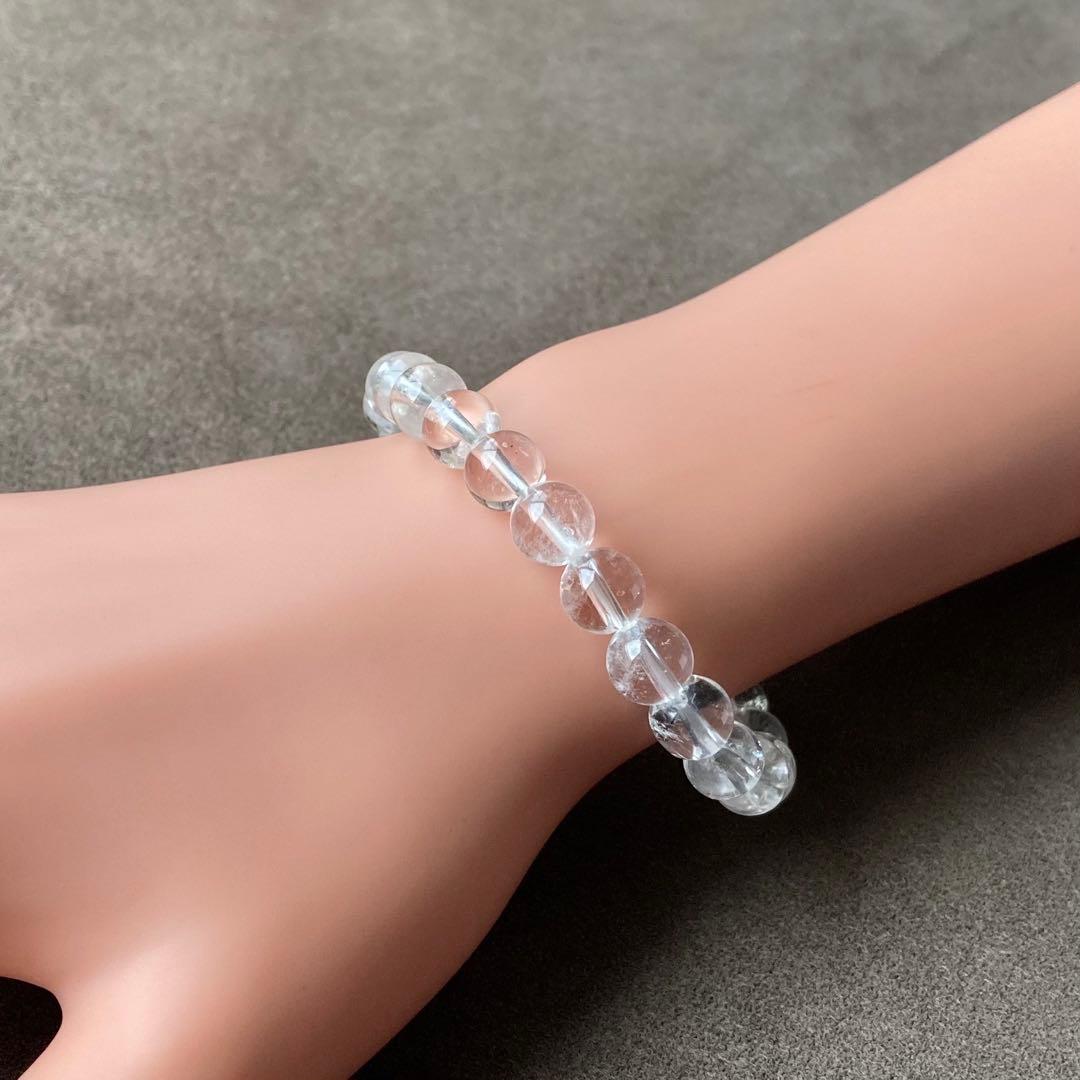 ヒマラヤの強いパワーでエネルギーを浄化/ヒマラヤ水晶/パワーストーンブレスレット