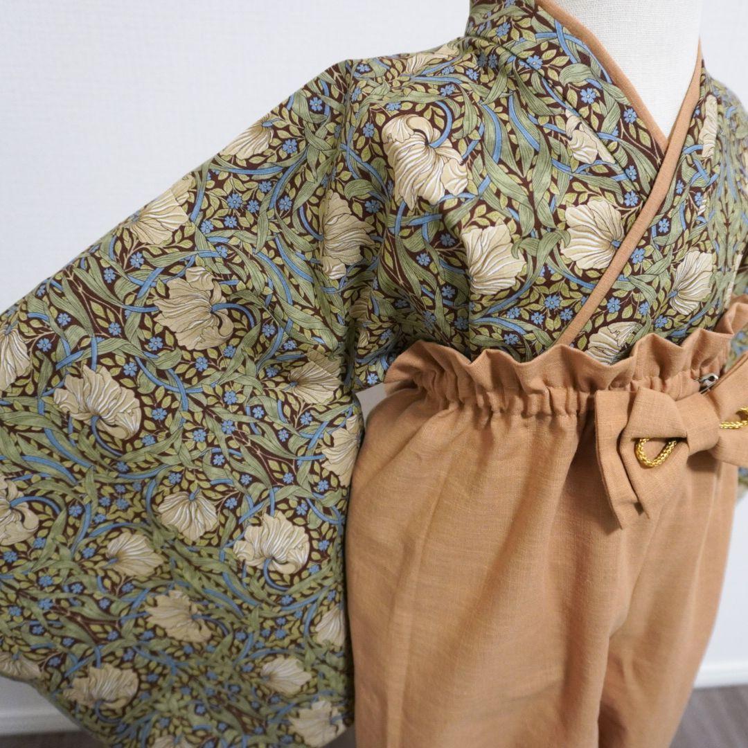 【即購入】ベビー袴 はかま お食い初め 初節句 端午の節句 モリス