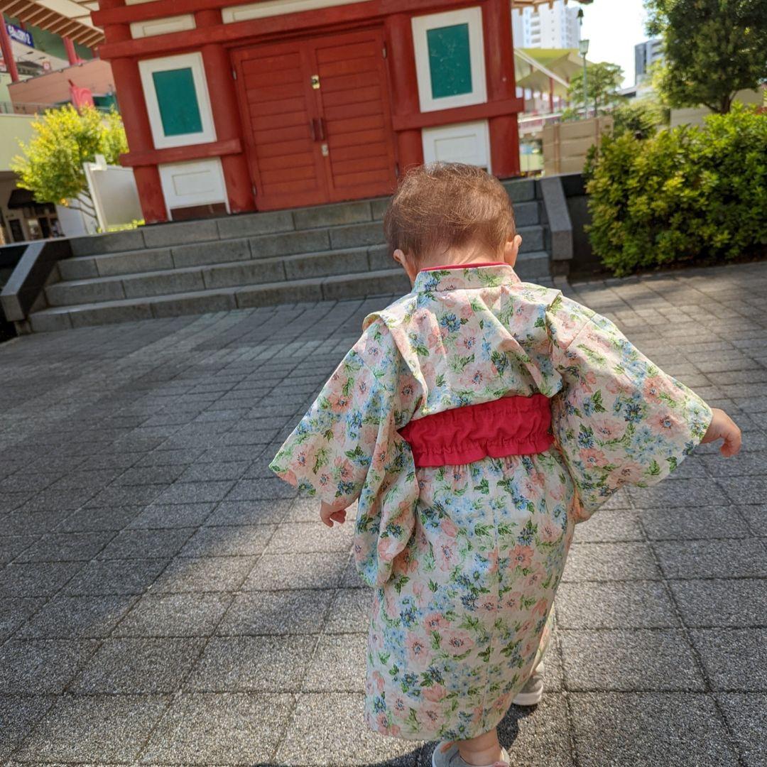 【即購入】ベビー袴 はかま お食い初め 初節句 端午の節句 モリス
