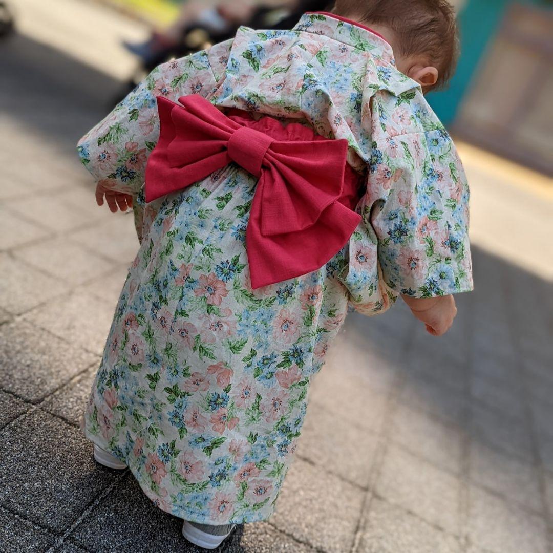 【即購入】ベビー袴 はかま お食い初め 初節句 端午の節句 モリス