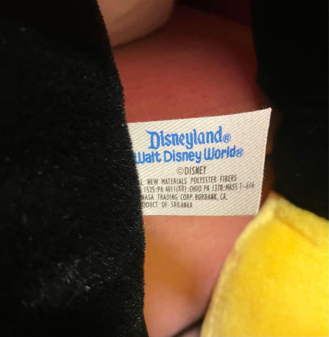 アメリカアナハイムディズニーで購入はミッキー＆ミニー超特大ぬいぐるみ