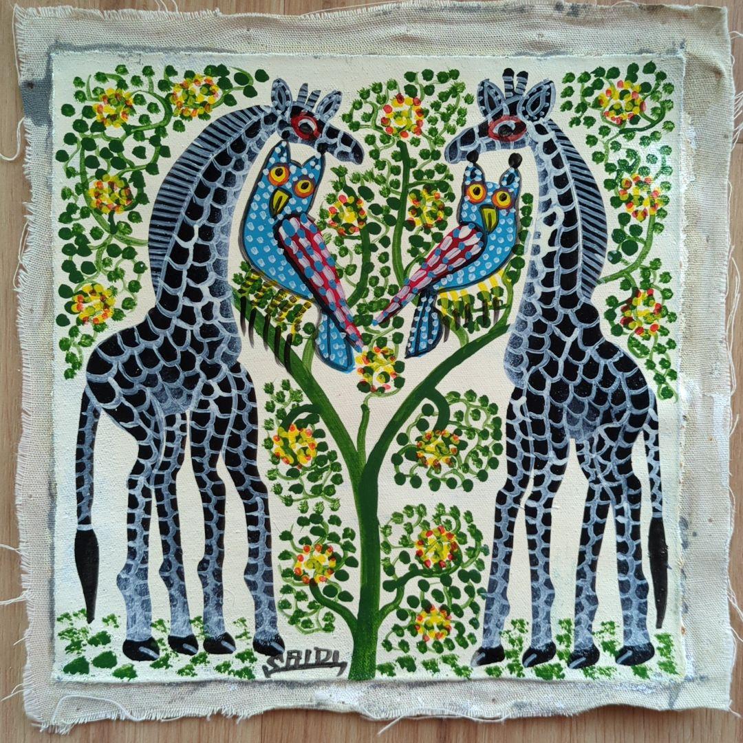 『 Twiga × twiga 』by Saidi 20*20cm