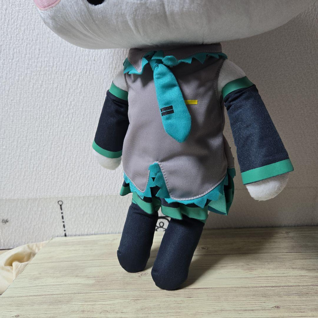 どこでもいっしょ「XLコスプレにゃ!ビッグぬいぐるみ」ミクver.