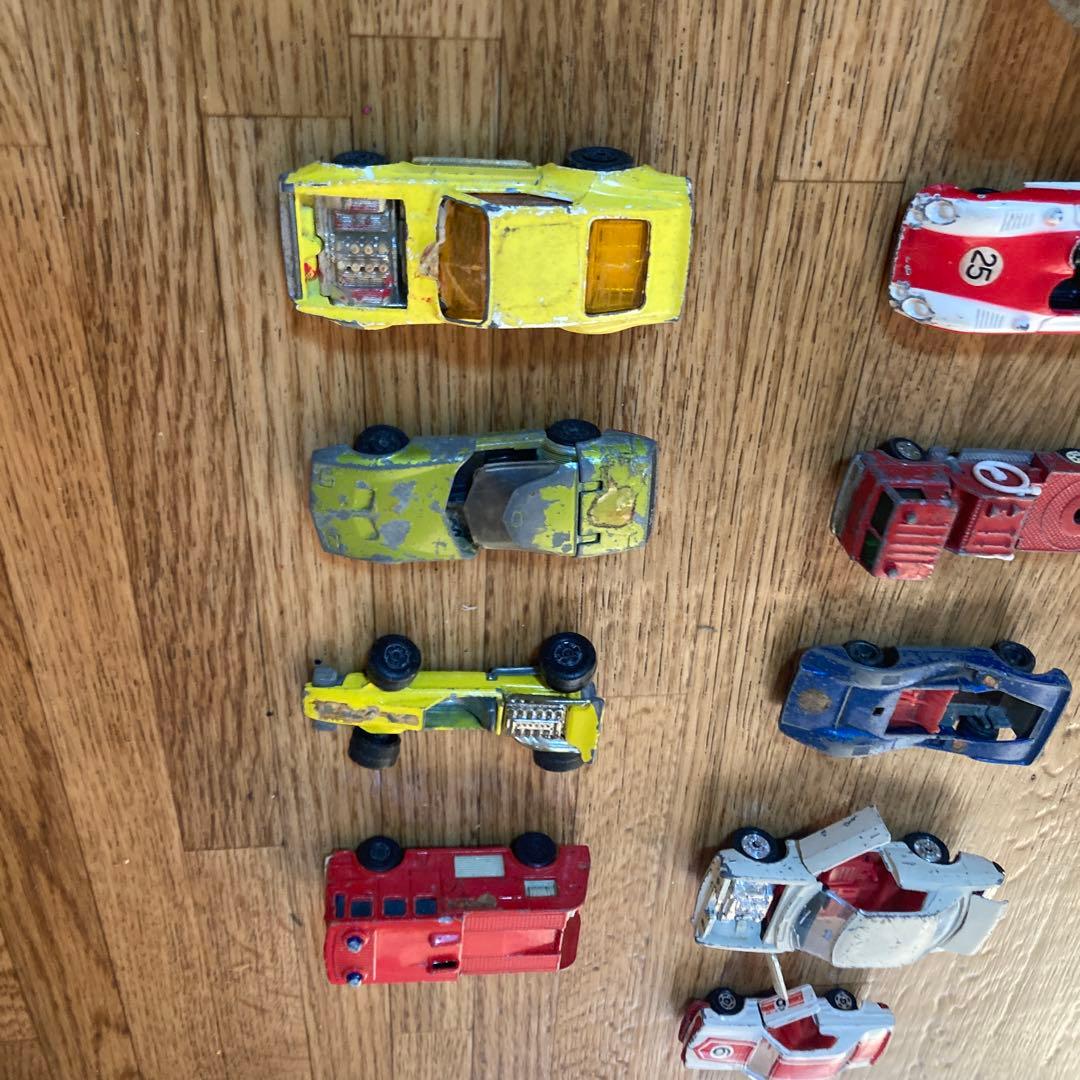 ミニカー 19台セット（内、英国製8台、日本製6台共に1970年代前後製造）