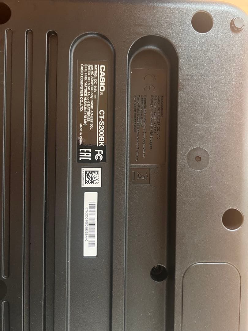 Casio CT-S200 61鍵キーボード